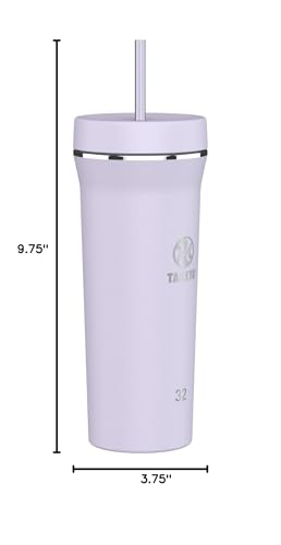 Image of Takeya 32 oz Stainless Steel Insulated Tumbler with Straw Lid, Premium Quality, Sweatproof