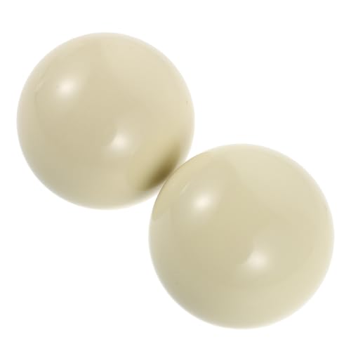 Cabilock Bolas de Bochas de Resina 57 Mm 2 Unidades para Juegos de Césped y Bochas al Aire Libre, Balones de Croquet para Ocio Familiar y Accesorios de Juego en Jardín