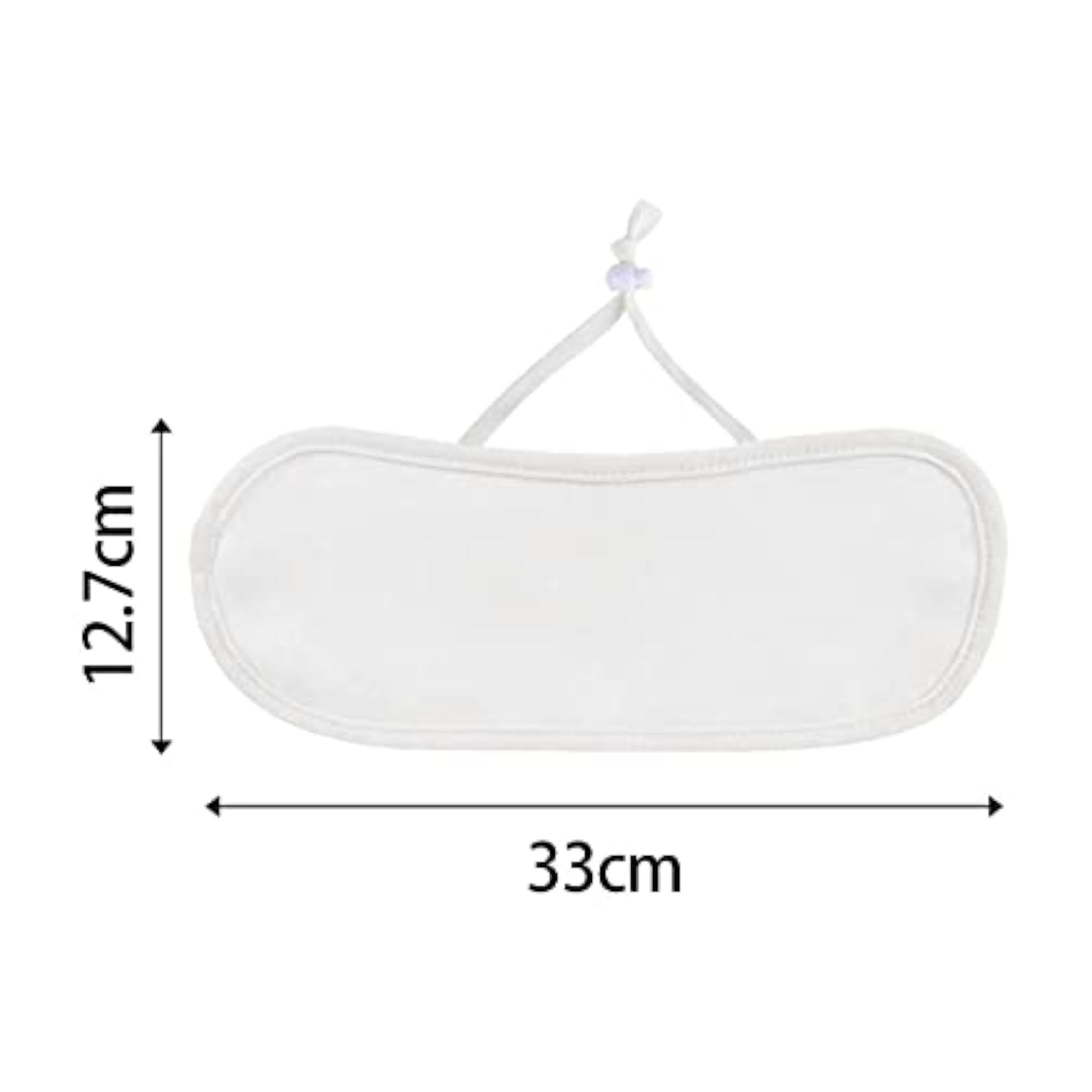 Reusable Neck Castor Oil Pack Compress for Skin, Soft Polyester Fiber