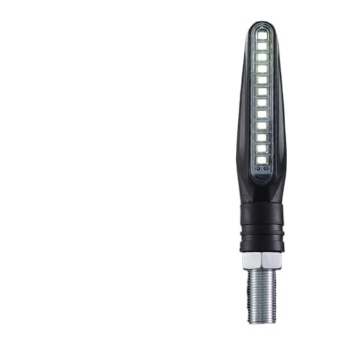 Lampe de signalisation clignotante pliable pour moto résolvant les problèmes de casse et de pose