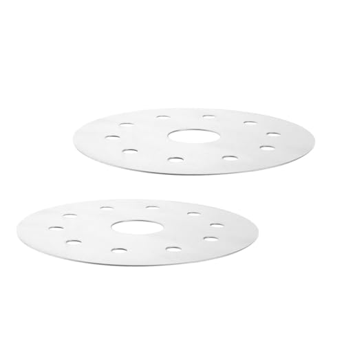 TOPBATHY 2 Placas difusoras de Calor para cocinas: Transferencia de Calor rápida para cazuelas y ollas de Barro - Placa guía térmica para Utensilios de Cocina