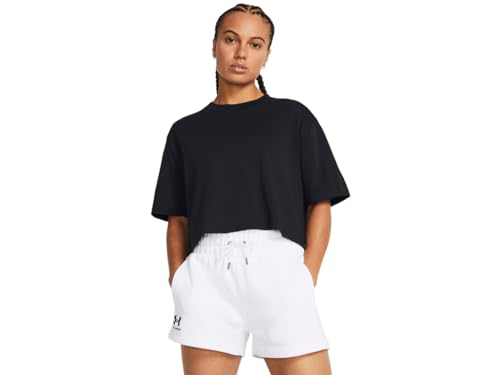 T-shirt Under Armour court à manches courtes pour femme adéquat pour le sport quotidien