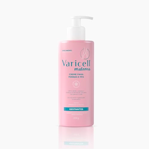 Varicell Creme Materna 200g - Creme p/Gestantes com Dores nas Pernas e Inchaço