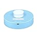 rongweiwang Bottiglia d'acqua Umidificatore Portatile 40 ml Umidificazione Camera da letto Comodino Diffusore d'aria per interni Dormire Lavoro Nebulizzatore, Blu