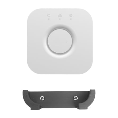 3D Cabin Phillips Hue Light Bridge Holder Bracket Wall Mount : White Grey