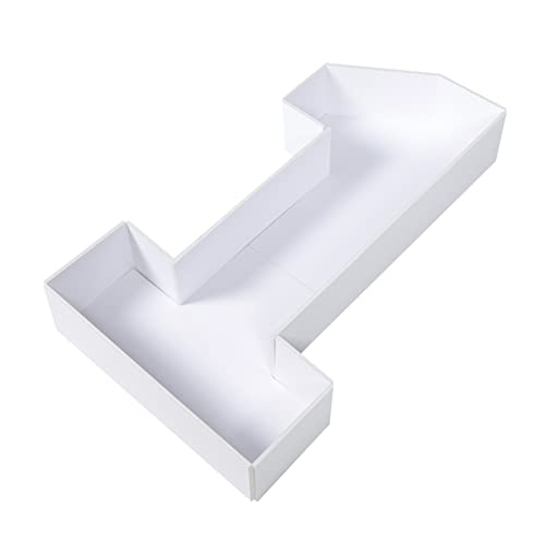 Cadre ballon chiffre 1 blanc COLLBATH pour décoration premier anniversaire