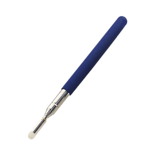 Baoblaze Ponteiro telescópico para professores, ponteiro de ensino, aço inoxidável, quadro branco, p