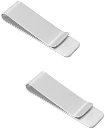 Produktbild von PEARL Geld-Klammern: 3er-Set Elegante Doppel-Geldschein-Klammern Aus