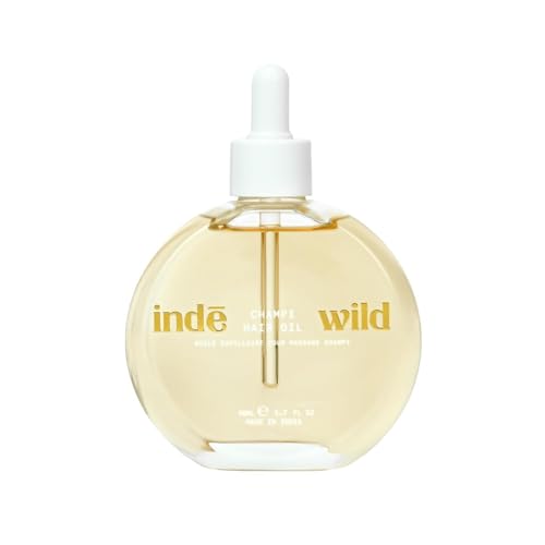 SOFTIZ Inde Wild Champi Hair Oil (50 ml) with Brahmi, Amla & Bhringraj — Ayurvedic hair oil for dandruff, hairfall & thicker, fuller hair. 16+ actives & calming fragrance.