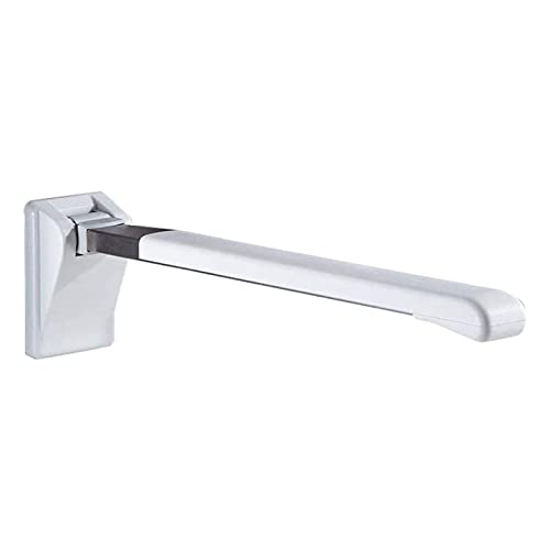 Barre d'appui WC antidérapante et rabattable pour salle de bain - 2