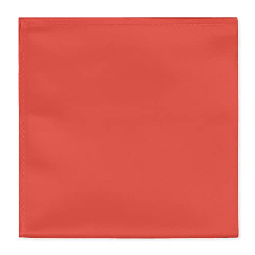 Image of Jacob Alexander Men's Pocket Square Solid Color Handkerchief