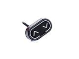 Linak - DPF1K Desk Panel - Black – Up/Down Arrow – Deskline Serie – 62 Inches Cable Included - RJ45 Jack - 90 Degree Mounting Bracket Included – Brand New