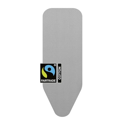 Brabantia Size C (49 x 18 inches) Replacement Ironing Board Cover with Durable Foam Layer (Metallized) Easy-Fit, 100% Cotton