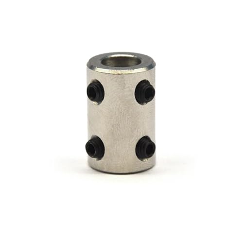 Accouplement d'arbre rigide 3.17mm à 5mm en acier 45 pour moteur CNC - 4