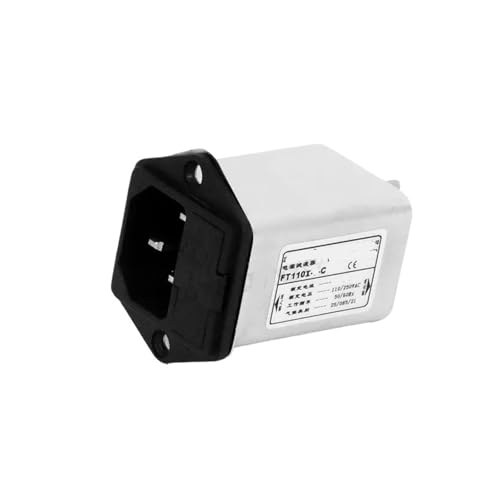 Filtro de potencia FT110I-1-C con zócalo de fusible único integrado para protección EMI