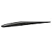 Lunker City Slug-Go Lure, 3 per Card (Black, 9-Inch)