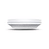 TP-Link EAP610 AX1800 Gigabit Dual Band WiFi 6 WLAN Access point (Dualband 1775 Mbit/s, Omada SDN, gestione centrale, 1 porta Gigabit, roaming wireless senza interruzioni, PoE/DC), bianco