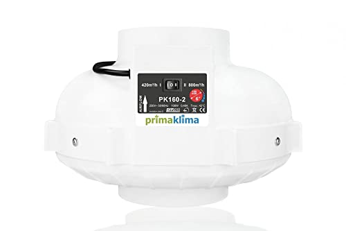 Extracteur d'air UFO RVK Prima Klima 420-800 m³/h 160mm (PK160 MES-2)