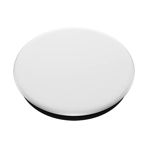 Image of PopSockets PopTop Phone Grip, Top Only (Base Sold Separately), White - White on Black