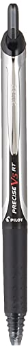 Pilot Precise V5 Rt Premium Rolling Ball Pens Tub Of 48 Pens Assorted Colors Retractable And Refillable, Premium Comfort Grip, Patented Precision Point Technology For Skip-Free Lines (5685A) #TOP1