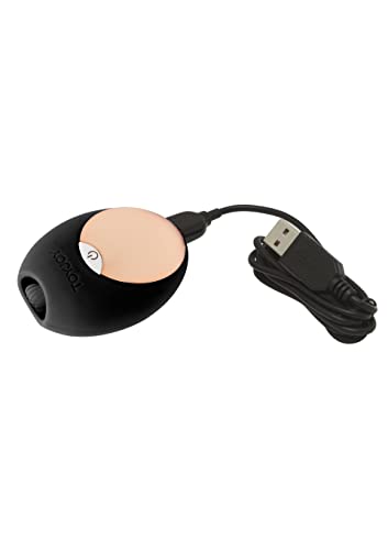 Vibromasseur ToyJoy Diva Mini langue vibrante multi-vitesses noir 10397BLACK