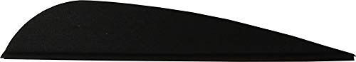 AA & E Elite Plastifletch Vanes Black 2.875 in. 100 pk.
