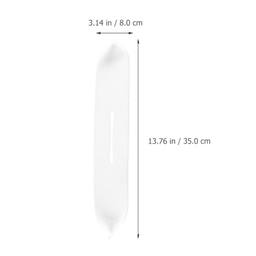 Uonlytech 50 peças acolchoadas de espuma para cabides, mangas, protetores de roupas, capas de esponj