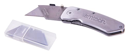 Amtech S0280 Foldback Stainless Steel Utility Knife
