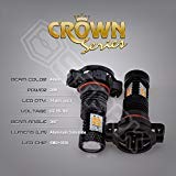 Star K2x 28W Kit 3000 lm Bulbs - Crown Series 3030 Max Intensity - 14 pcs SMD Chip Projector Fog Lights - 5202 - Amber Yellow