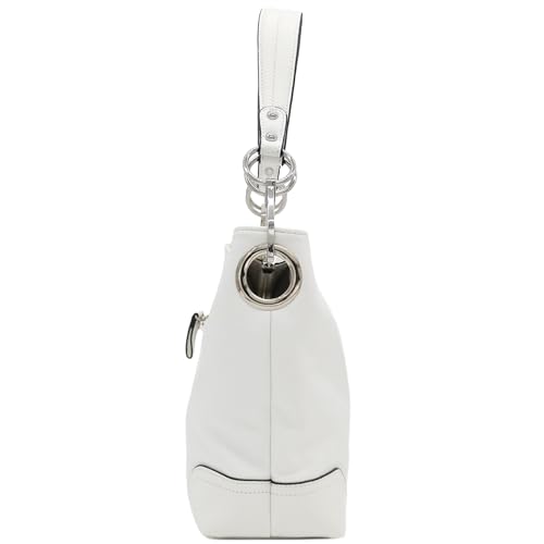 Image of Hobo Shoulder Bag with Big Snap Hook Hardware