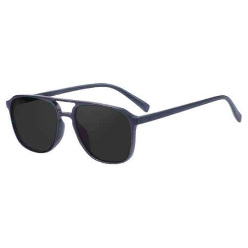 Lunettes de soleil polarisées finition premium petite monture intégrale mixte