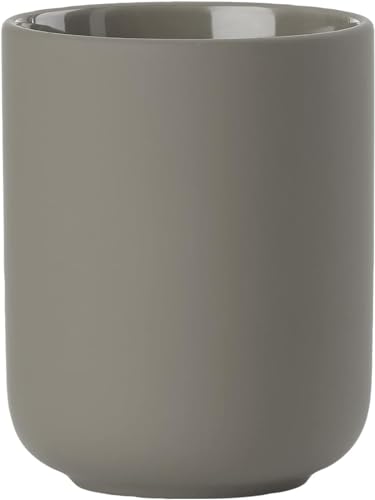 Zone Denmark Ume Bicchiere Per Spazzolino Da Denti, 8,3 X 10,3 Cm, Tortora