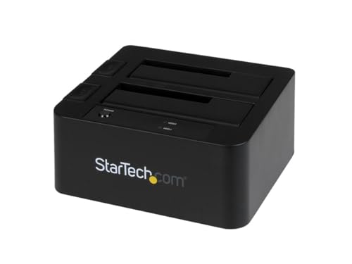 StarTech Base 2 Bahías USB 3.0/eSATA SATA 2,5/3,5, 5Gbps (SDOCK2U33EB)