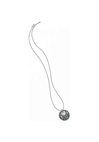 Brighton Trust Your Journey Round Convertible Necklace [Silver-Aqua]3