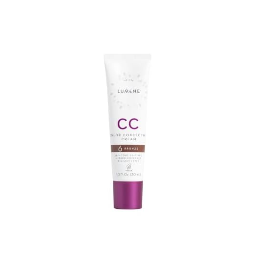 Lumene CC Color Correcting Cream Vegan Foundation 1 fl oz - 6 Bronze