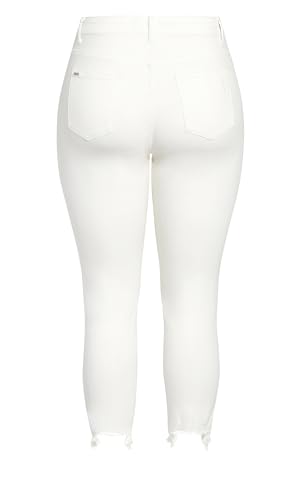 City Chic Women's Plus Size Jean Harley Relaxed 6