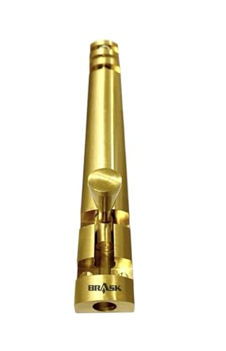 Image of inchBRASK inch Brass Tower Bolt Xylo Heavy - Golden Satin Finish with Screws | Door Latch - Chitkani for Doors & Windows | Xylo Heavy Tower Bolts | Kundi /Chitakni /Latch /Chitkini (8 Inches, 1, Piece)