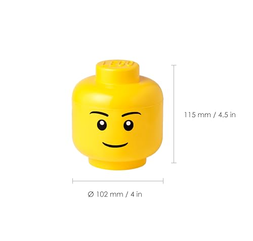 Rangement en forme de tête de garçon LEGO Mini comique - vue 6