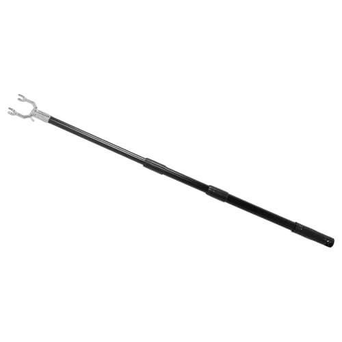 Barra extensible 55cm a 110cm para colgar ropa en lavandería de acero inoxidable 2