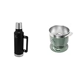 Stanley Classic Legendary Thermosflasche 1.9L & Perfect Brew Pour Over Kaffeebereiter - Ergibt 1-6 Tassen