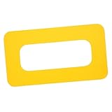 TOKIDNY Caja Accesorios para Tablas De Surf Soporte para Aletas De Tabla De Surf Adaptador De para Tabla De Paddle Adaptador De De Paddleboard Yellow De Polivinilo