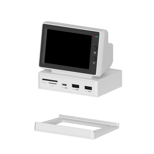 Image of 3.5inch Vintage Secondary Screen Monitor, Computer Temp Monitor, PC Sensor Panel Display, PC Temperature Display, Support HDMI USB 3.0 Hub SD3.0 TF Card Reader