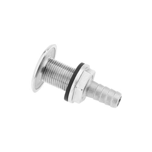 YINETTECH Tappo di Scarico dell'Acqua per Barche in Acciaio Inossidabile 316 Raccordo Passante per Scarico Giunto di Scarico con Guarnizione Personalizzata per Barche Yacht Marina 3/8 Pollici YINETTECH Tappo di Scarico dell'Acqua per Barche in Acciaio Inossidabile 316 Raccordo Passante per Scarico Giunto di Scarico con Guarnizione Personalizzata per Barche Yacht Marina 3/8 Pollici
