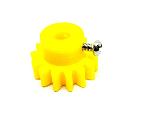 Image of INVENTO 1pcs 3D Printed Plastic Spur Gear 14 Teeth + 26 Teeth, 1.5 Module, 10mm Width, 8mm hole for DIY Projects