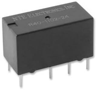 NTE R40-11D2-5/6C 120VAC, 28VDC, 2A, Carry Current 2A, Coil Type Latching Dual Coil, Voltage 6VDC, Contact Configuration DPDT, Contact Current, DPDT, Product Range R40 Series, Relay, Relay MOU