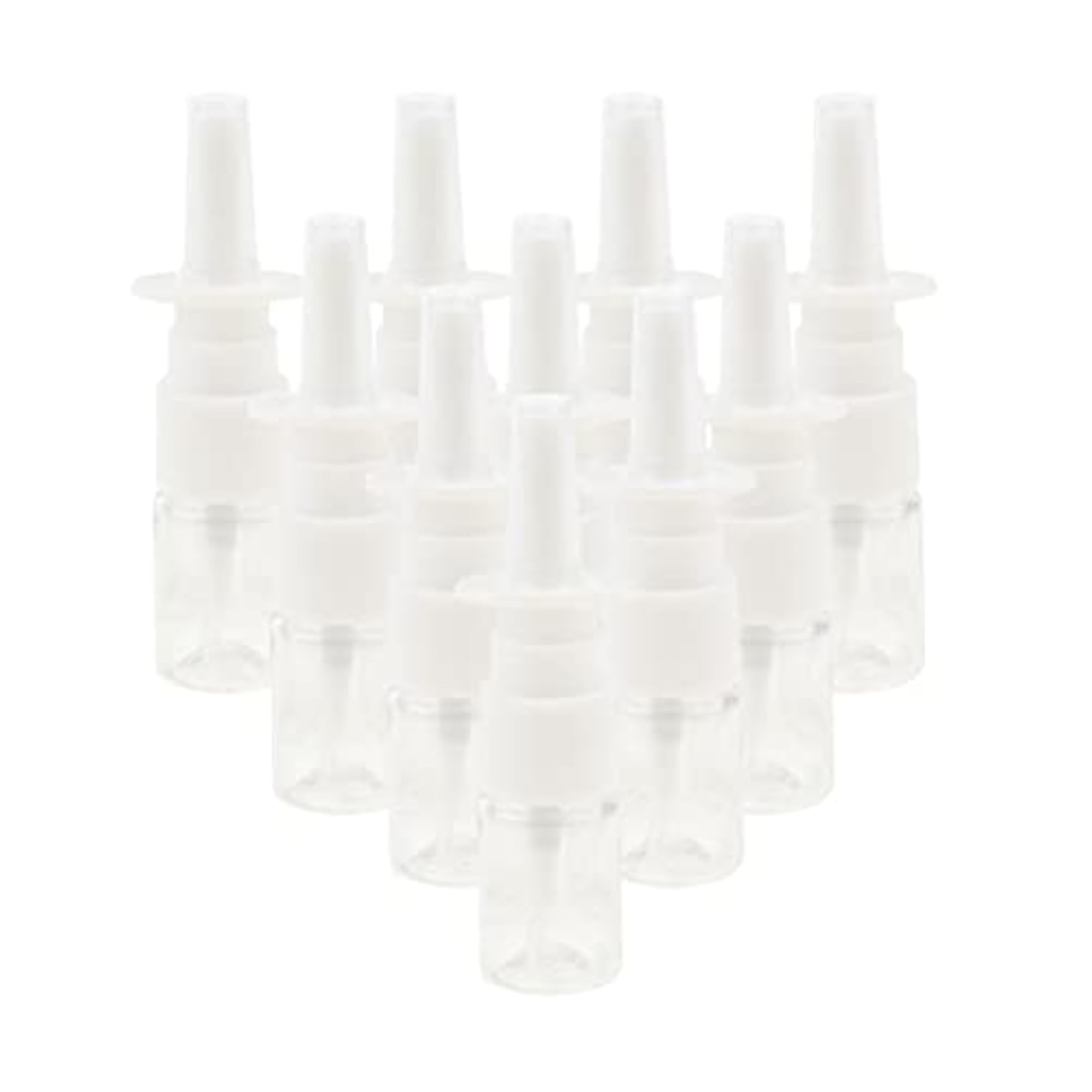 100 Pieces 5ml Mini ABS Nasal Spray Bottles