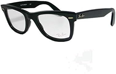 RayBan レイバン クラシック WAYFARER ウェイファーラー 眼鏡 メガネ フレーム RB5121F-2000-50 RX5121F-2000-50 ブラック (PCメガネ仕様(ブルーライトカット))