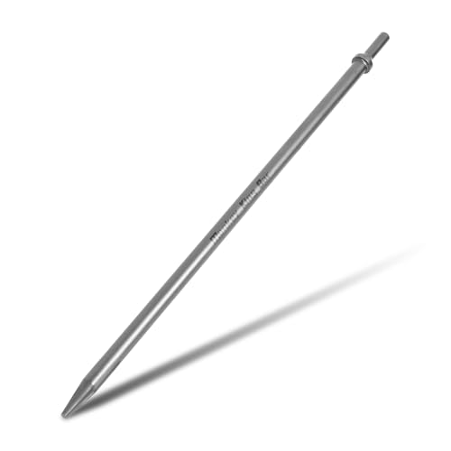 Cincel neumático de punta para remover material incrustado y perforación con martillo 2