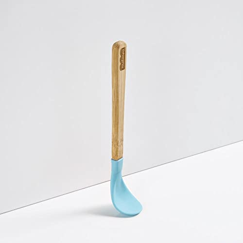 Colher de Treinamento Cabo Longo Bam n' Boo 6+M Azul Fisher Price BB1180