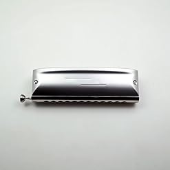 MEIeynt Harmonica 12 Trous 48 Tons, Clé De C Harmonica Chromatique Argent avec Boîte pour Adultes, Joueur Professionnel… - Les Beatles, Paul McCartney, John Lennon, RIngo Starr, George Harrison MEIeynt Harmonica 12 Trous 48 Tons, Clé De C Harmonica Chromatique Argent avec Boîte pour Adultes, Joueur Professionnel… – Image 3